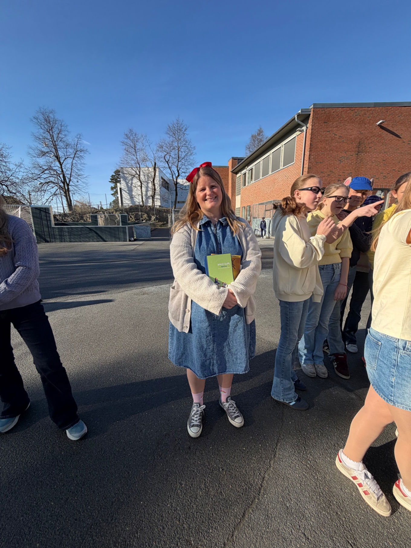 Matilda har begynt på Vinderen skole