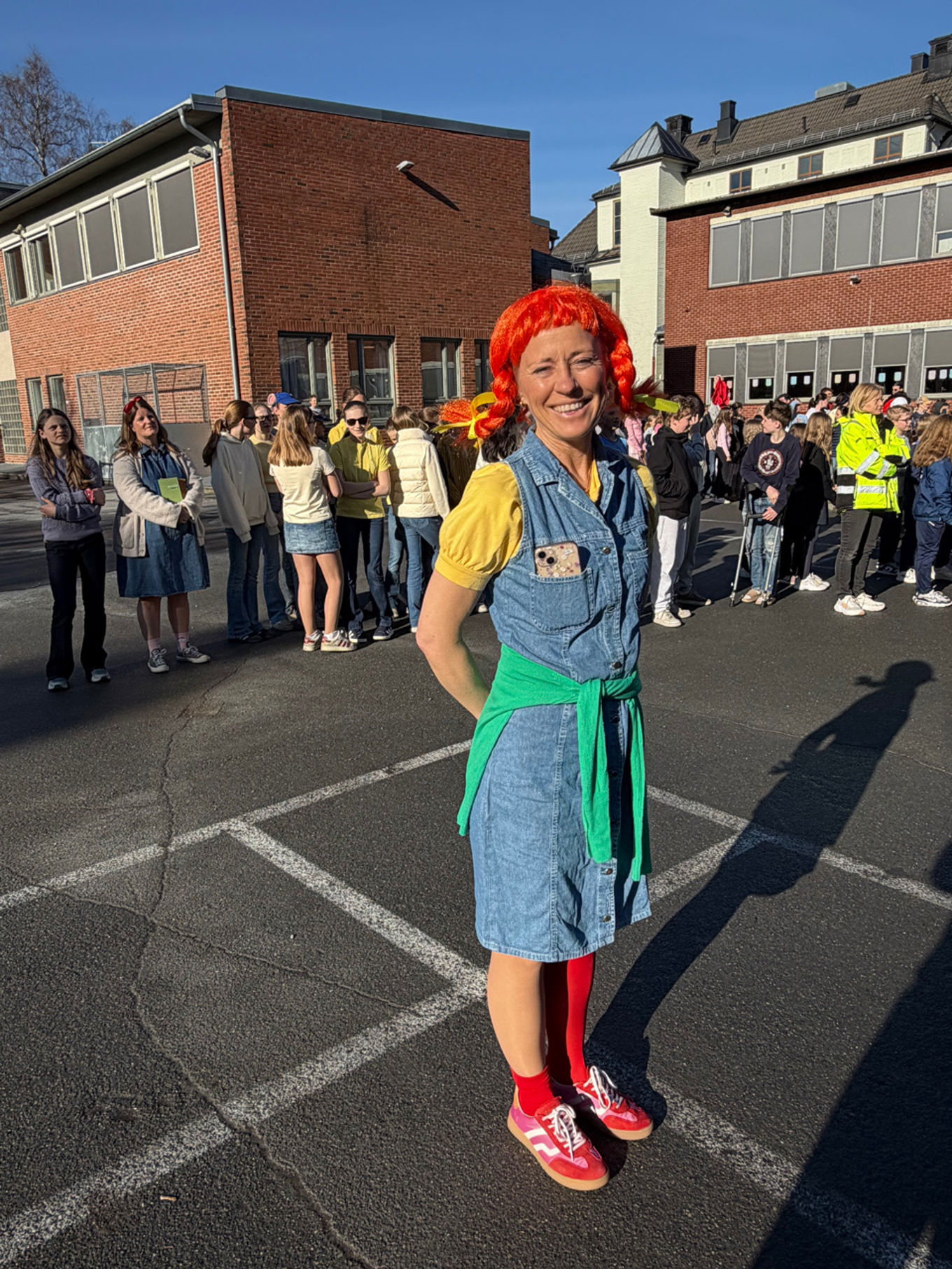 Rektor ble til Pippi Langstrømpe