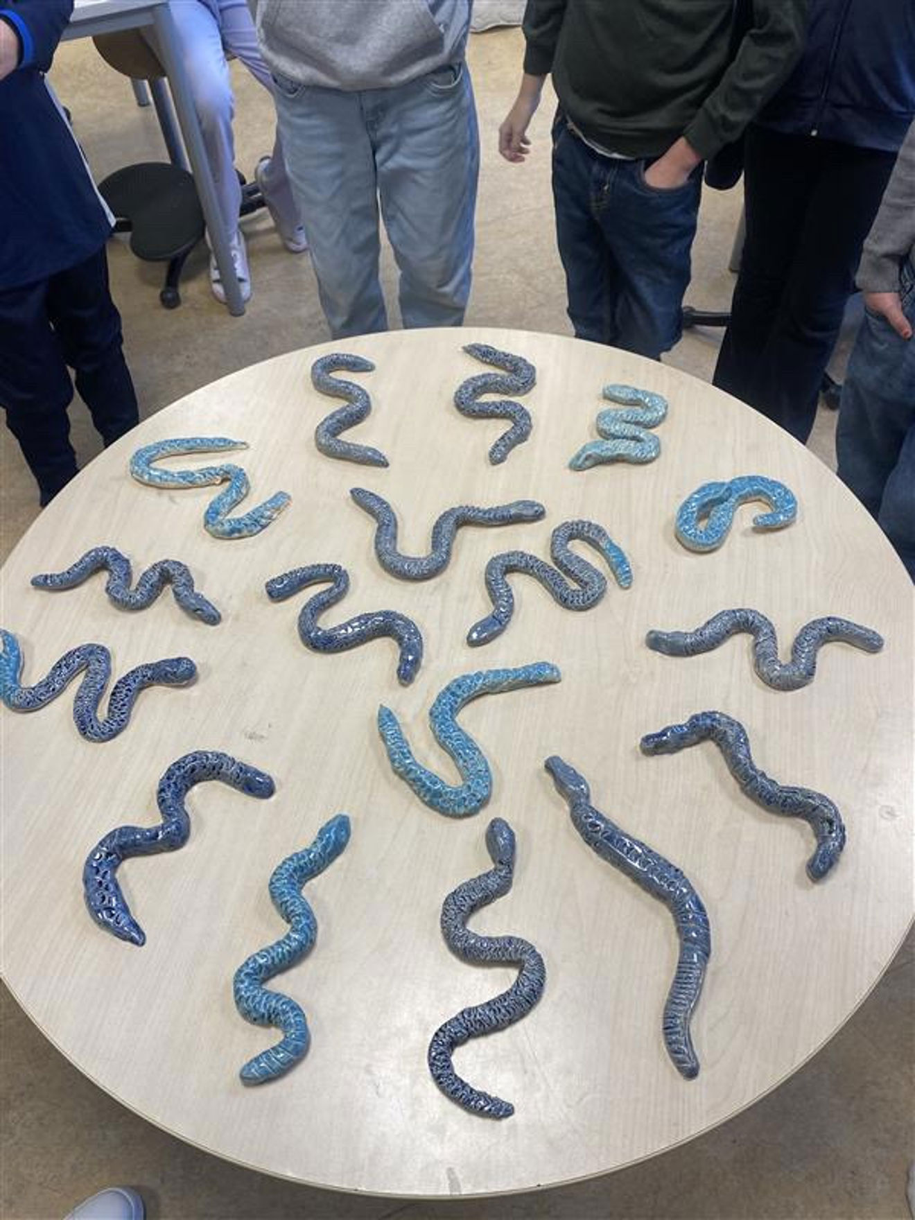 Foto: Linda Marie Prestegård Et skilt med blå skrift