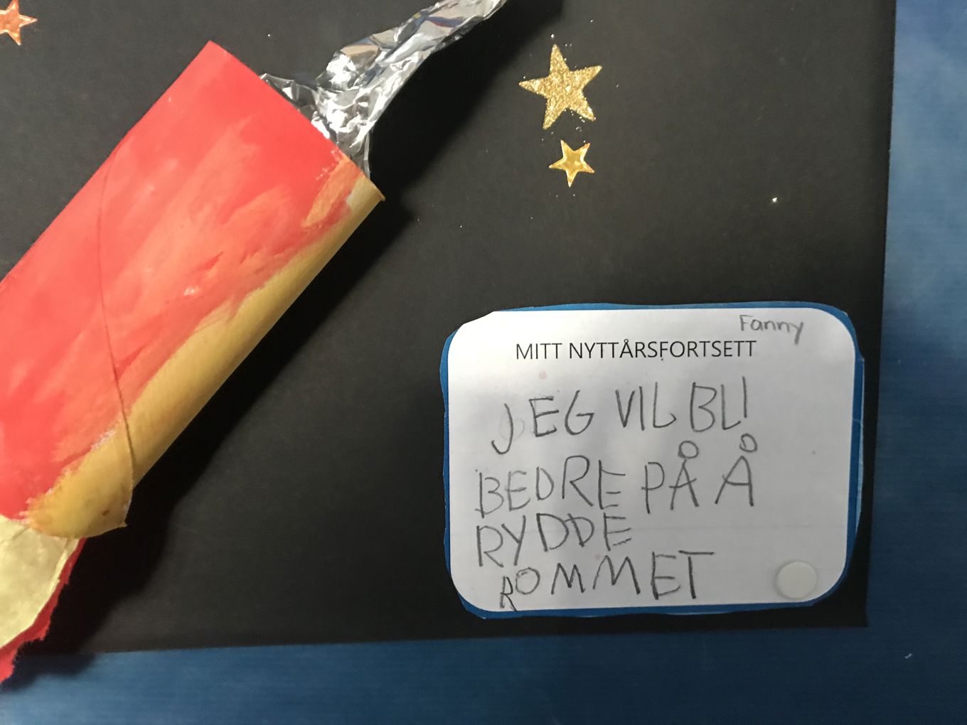 Foto: Anne Marit Dahl Nyttårsraketter