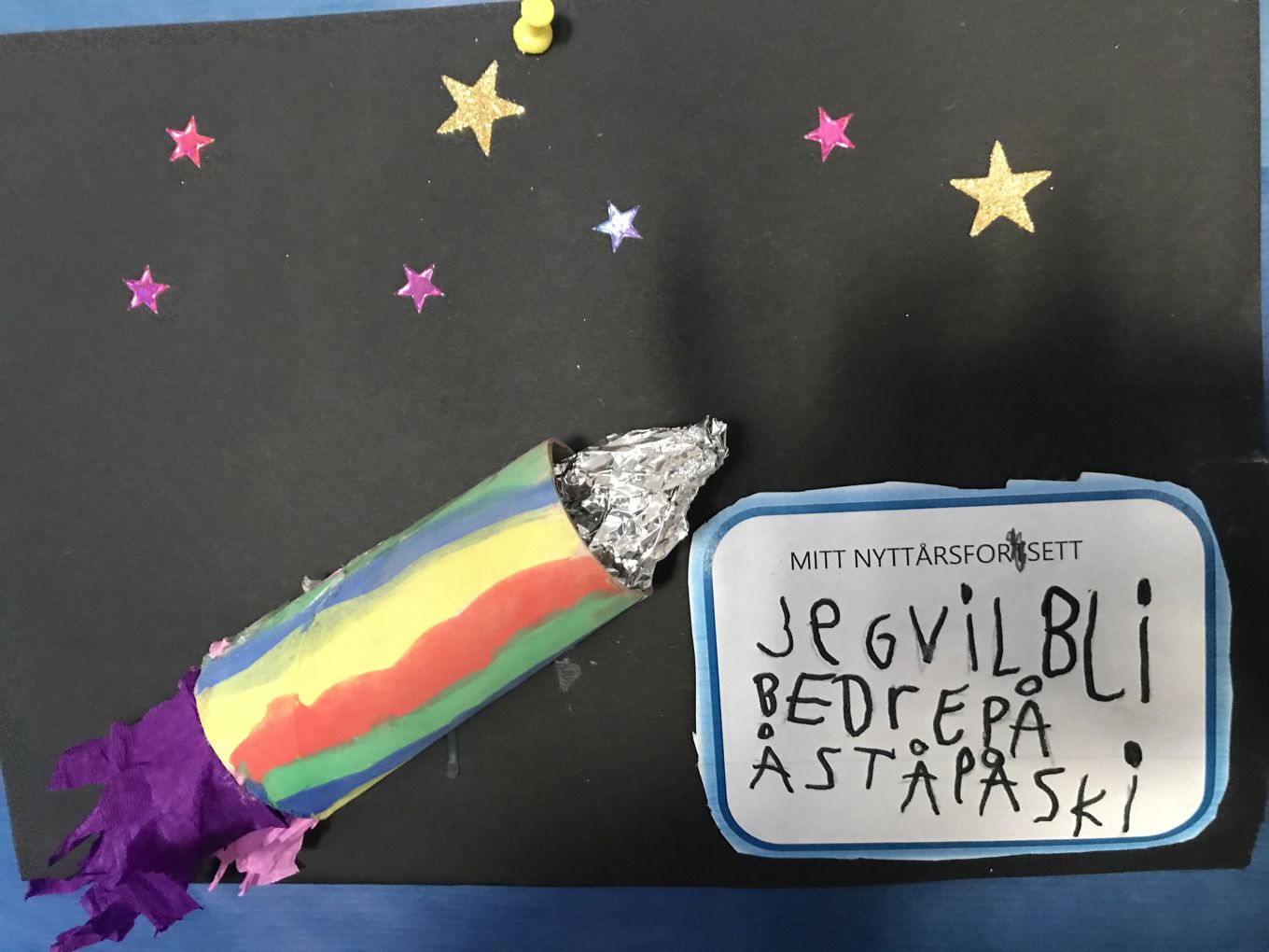 Foto: Anne Marit Dahl Nyttårsraketter