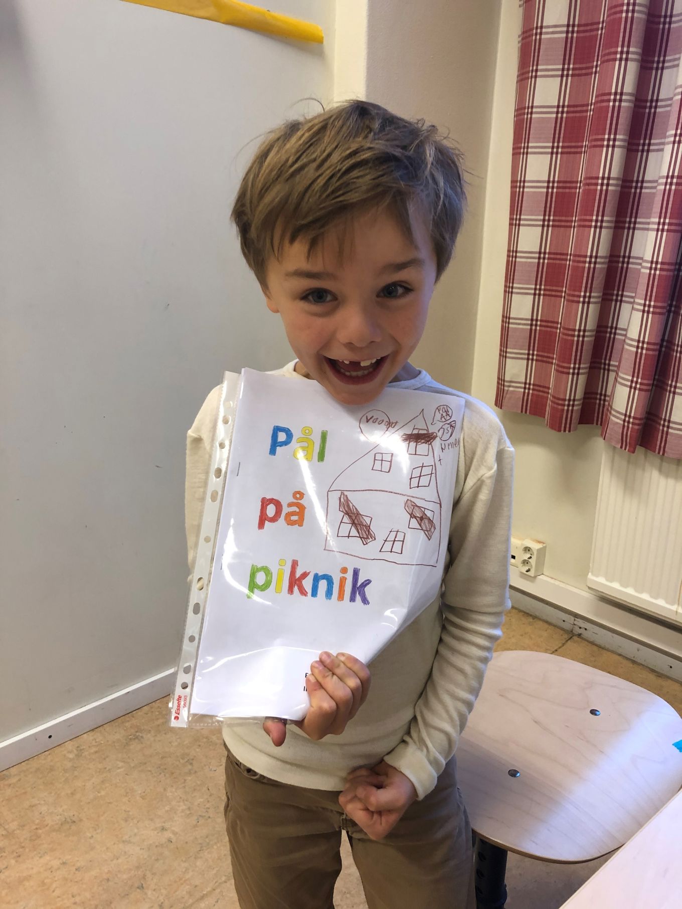 Pål på piknik på Halloween