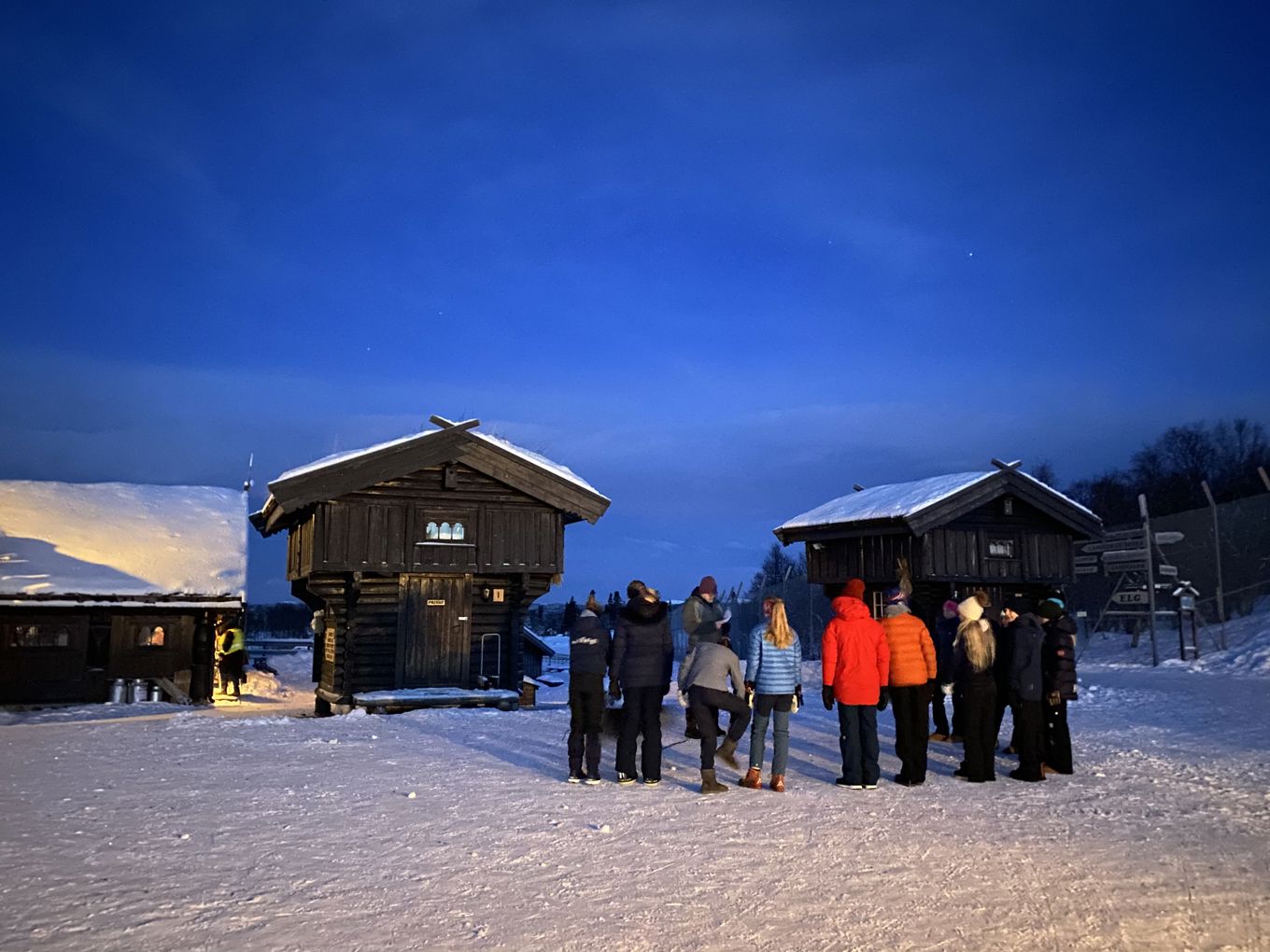 7. trinn på leirskole.
